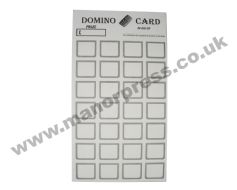 DOMINO CARDS - 1 PACKET